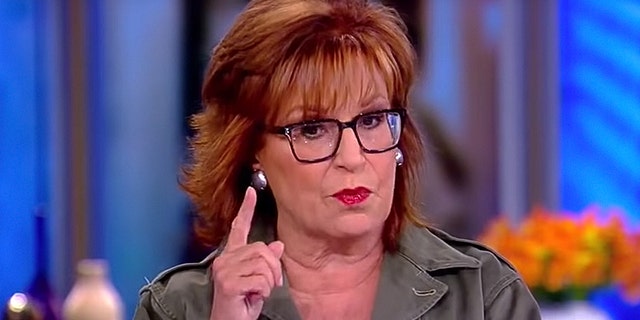 “The View” co-host Joy Behar makes a point during an episode of the talk show.