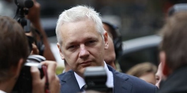WikiLeaks head Julian Assage.
