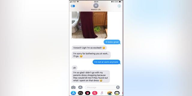 Champion told Fox News that the viral messages had nothing to do with him. He also shared screenshots of what he claims are the real text conversation between himself and Witham.