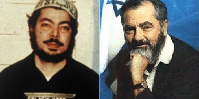 Nosair, (l.), claims to have renounced terrorism. Kahane, (r.), still has a following in Israel.