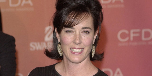 Kate Spade was found dead in her NYC apartment a day after the CFDA Awards which took place in Brooklyn on June 4. Here the actress poses on the CFDA Awards carpet in 2003.