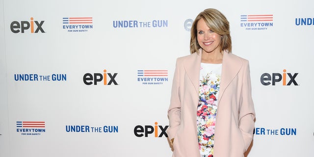 n this May 12, 2016, file photo, Katie Couric attends the premiere of her documentary, "Under The Gun", hosted by The Cinema Society in New York.
