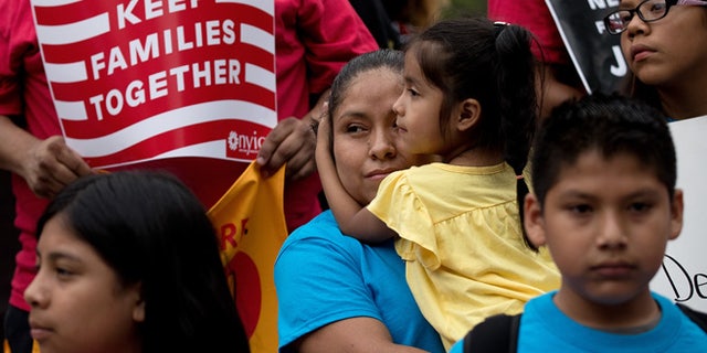 An immigration reform rally on June 28, 2016 in New York City, New York.