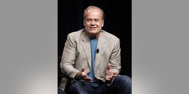 Cast member Kelsey Grammer answers a question during the Starz session for "Boss" at the Summer Television Critics Association Cable Press Tour in Beverly Hills, California July 29, 2011. REUTERS/Mario Anzuoni (UNITED STATES - Tags: ENTERTAINMENT)