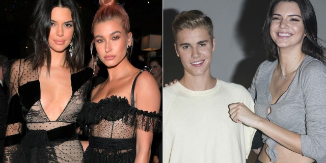 Kendall Jenner shares her support for friends Justin Beiber and Hailey Baldwin and their engagement.