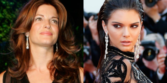 Stephanie Seymour (left) and Kendall Jenner.
