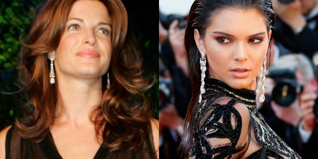Stephanie Seymour (left) and Kendall Jenner.