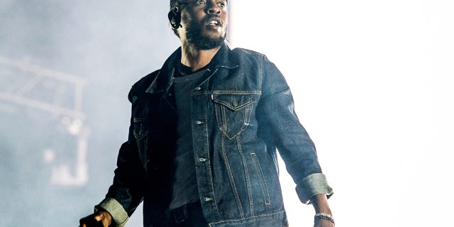 In this July 7, 2017, file photo, Kendrick Lamar performs during the Festival d'ete de Quebec in Quebec City, Canada. Lamar was nominated for seven Grammy nominations on Tuesday, Nov. 28.