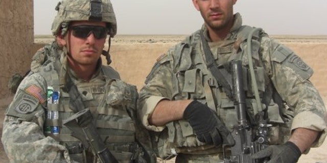 Former Pfc. Stephen Kennedy, left, served as an infantryman with the 82nd Airborne Division and deployed to Iraq before his discharge in 2009.