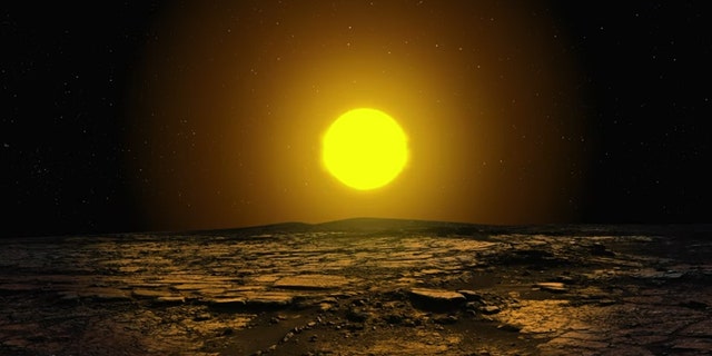 Artist's impression of the surface of newly-discovered planet Kepler-90i (Screenshot from NASAAmes Research Center YouTube video)