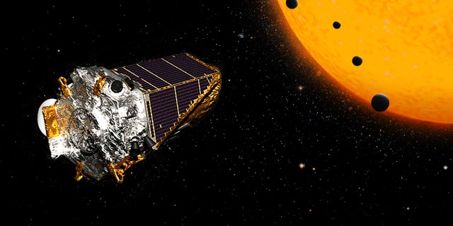 NASA’s Kepler Space Telescope has gazed at more than 150,000 stars and continues to transmit back data that leads to important discoveries of celestial objects in our galaxy, including first-time observations of planets outside our solar system.  (Credits: NASA/Ames Research Center/Wendy Stenzel)