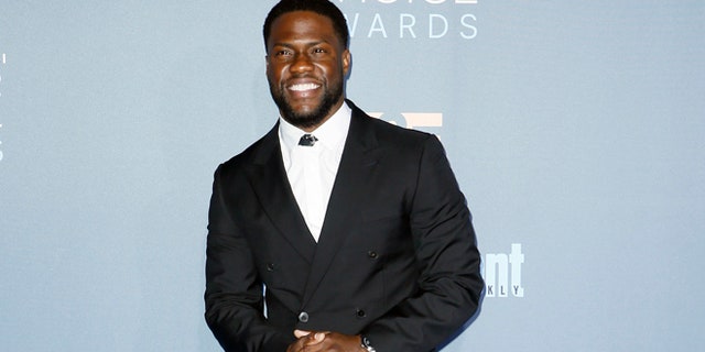 Actor and comedian Kevin Hart arrives at the 22nd Annual Critics' Choice Awards in Santa Monica, California, on Dec. 11, 2016.