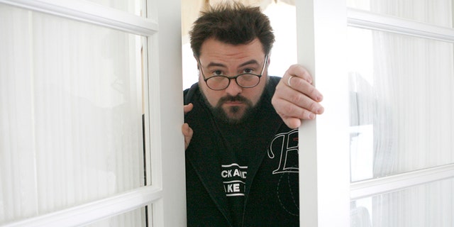 Kevin Smith, director and writer of the movie "Zack and Miri Make a Porno", poses in Los Angeles October 19, 2008.