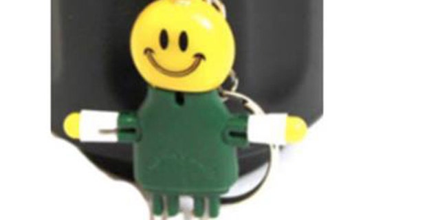 This photo, released by the family, shows a key charm similar to the one attached to Stislicki's keys, which are missing.