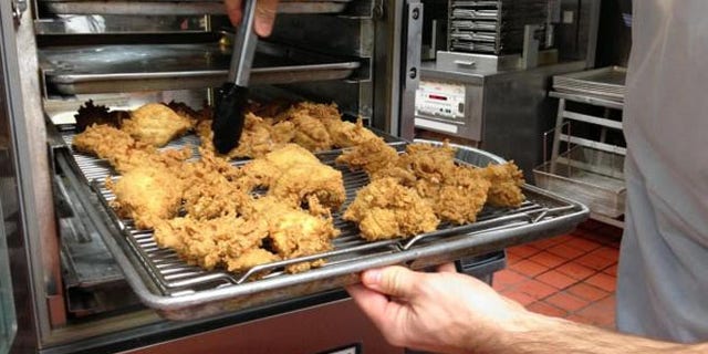 KFC's new boneless chicken. KFC will offer new boneless pieces of chicken as an alternative to its traditional breast, thigh and drumstick pieces.