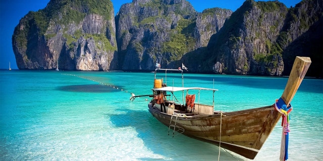 The family got a mysterious phone before police tracked him down to Thailand's island of Ko Phi Phi.