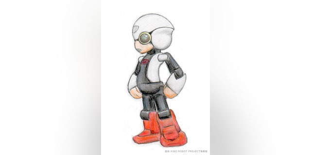 Artist's conception of the humanoid robot that will live on the International Space Station.