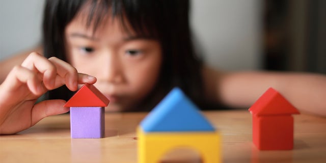 kid-building-block-house
