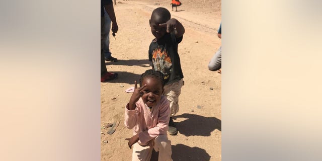 Children in Kenya.
