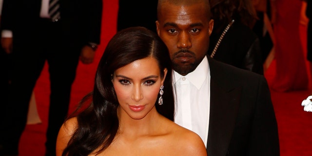 May 5, 2014. Kim Kardashian and Kanye West arrive at the Metropolitan Museum of Art Costume Institute Gala Benefit in New York.