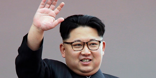 In this May 10, 2016, file photo, North Korean leader Kim Jong Un waves at parade participants at the Kim Il Sung Square in Pyongyang, North Korea.