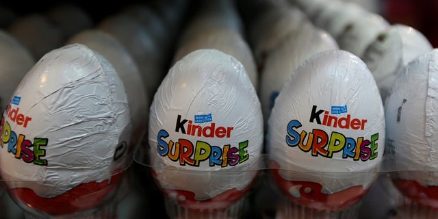 Kinder eggs were also stolen from the truck in Germany, police said.