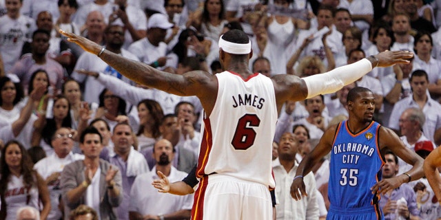 LeBron James left Las Vegas late Thursday, two people close to the situation told The Associated Press. One of those people said James and Wade were flying together to Miami, and that James would be continuing on from there for his long-planned trip to Brazil for the World Cup finals. (AP)