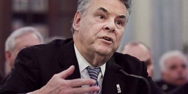 Feb. 16: House Homeland Security Committee Chairman Rep. Peter King, R-N.Y., testifies on Capitol Hill in Washington before the Senate Commerce Committee hearing on "Safeguarding Our Future: Building a Nationwide Network for First Responders."