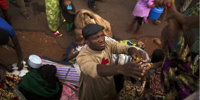 Father Bernard Kinvi has been nominated for the Aurora Prize for helping to transfer hundreds of Muslims over the border into Cameroon to escape sectarian violence.