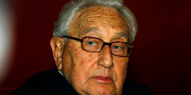 January 16, 2012: Former U.S. Secretary of State Henry Kissinger in Beijing.
