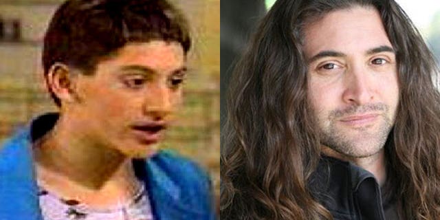 Andrew Koenig when he was on "Growing Pains" and now.