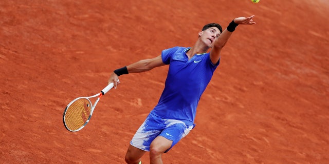 Kokkinakis' first round match in the French Open