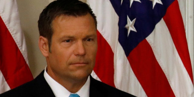 U.S. President Donald Trump speaks at the first meeting of the Presidential Advisory Commission on Election Integrity co-chaired by Kansas Secretary of State Kris Kobach (L) and Vice President Mike Pence (R) at the White House in Washington, U.S., July 19, 2017. REUTERS/Kevin Lamarque - RTX3C3QO