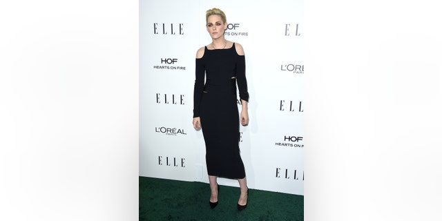 Kristen Stewart arrives at the 23rd annual ELLE Women in Hollywood Awards at the Four Season Hotel on Monday, Oct. 24, 2016, in Los Angeles. (Photo by Jordan Strauss/Invision/AP)