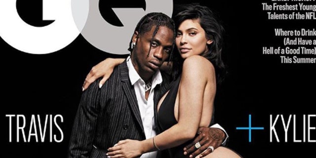 Kylie Jenner Travis Scott Pose For A Sexy Gq Photo Shoot Open Up 