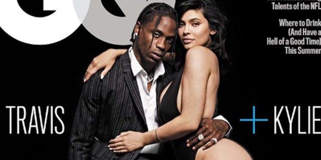 The Kylie Jenner-Travis Scott GQ cover was blasted on social media.