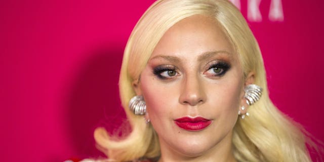 October 19, 2015. Singer Lady Gaga arrives for the premiere of the film "Rock the Kasbah" in New York.