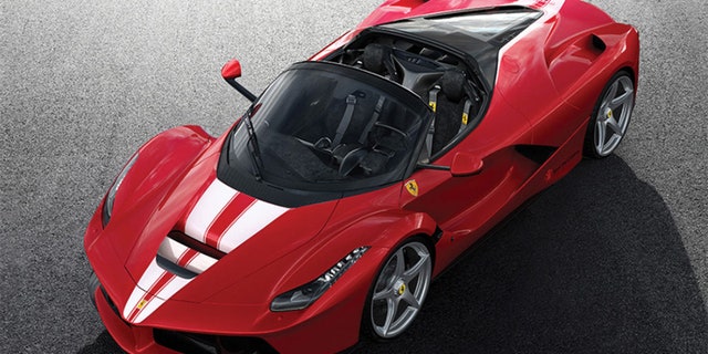 The Ferrari LaFerrari Aptera was sold at a charity auction for $10 million.