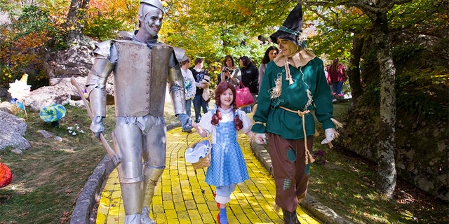 But while Land of Oz isn’t open on a regular basis, park officials say it isn’t abandoned but is merely in hibernation and opens periodically for special events like the upcoming Journey with Dorothy and “Autumn at Oz” this fall.