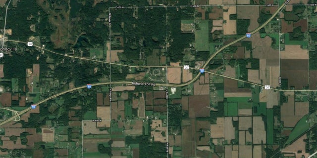 Sandoval finally pulled over around 7 miles east of LaPorte.