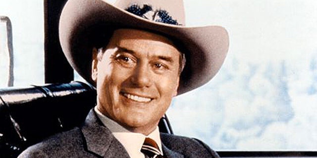 Larry Hagman on 'Dallas.' (ABC)