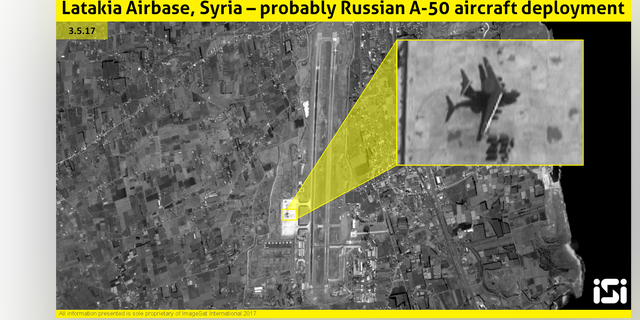 Russia also recently sent a new A-50 airborne early warning or AWACS plane to its large airbase in Syria, according to new photos from ImageSat International.