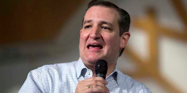 In this photo taken Dec. 23, 2015, Republican presidential hopeful Ted Cruz speaks in Oklahoma City. Cruz's campaign says on Dec. 30 it has raised nearly $20 million over the last three months. (AP Photo/J Pat Carter)