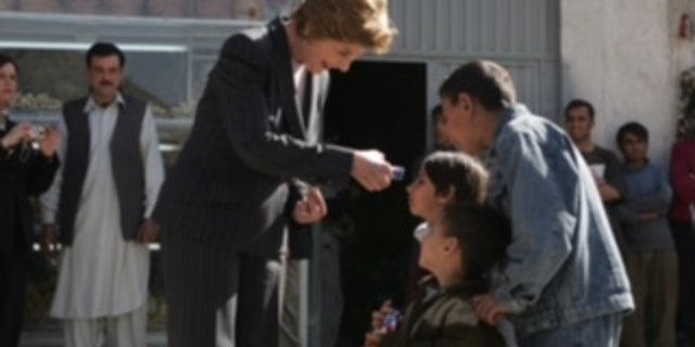 Laura Bush in Afghanistan