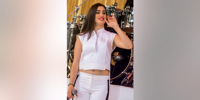Lauren Jauregui of pop group 'Fifth Harmony' appears on NBC's 'Today' show in New York July 11, 2014. REUTERS/Brendan McDermid (UNITED STATES - Tags: ENTERTAINMENT PROFILE) - RTR3Y7IA