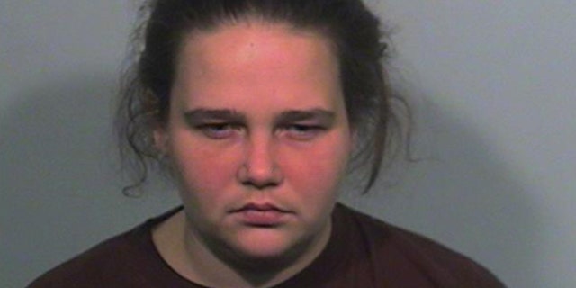 Lauri Ruble, accused of bringing her 5-year-old son with her on a bank heist.