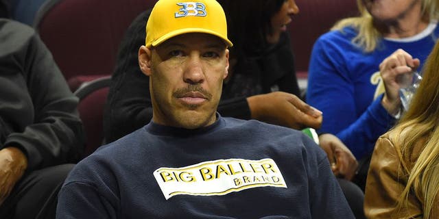 LOS ANGELES, CA - JANUARY 25: LaVar Ball, father of Lonzo Ball #2 of the UCLA Bruins, watches the game against the USC Trojans at Galen Center on January 25, 2017 in Los Angeles, California. (Photo by Jayne Kamin-Oncea/Getty Images)