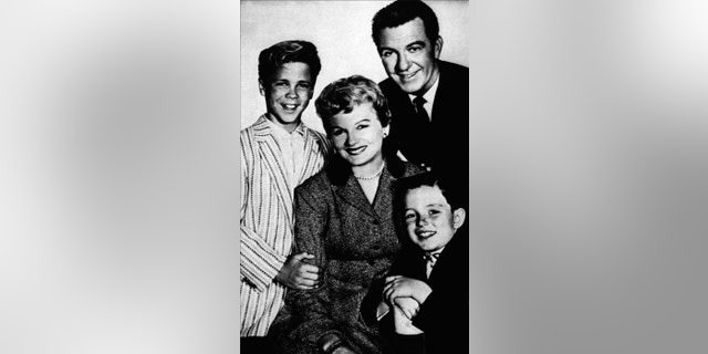 Jerry Mathers said he stayed in touch with his TV family. — AP