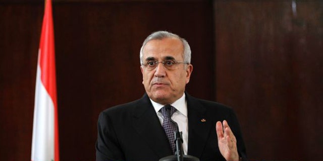 When Lebanese President Michel Sleiman stepped down last month, it created a vacuum in Lebanon's government. (AP)