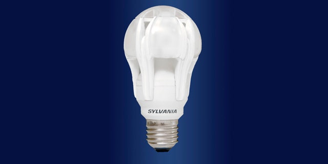 This is Osram Sylvania's ULTRA High Performance Series omni-directional LED A-Line lamp, designed to give the equivalent brightness of a 75-watt standard bulb.